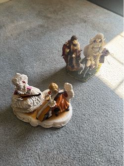 Porcelain figurines