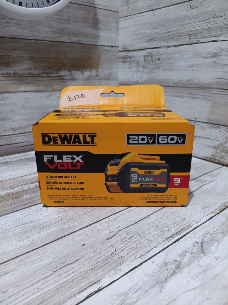 FLEXVOLT 20V/60V MAX Lithium-Ion 9.0Ah Battery