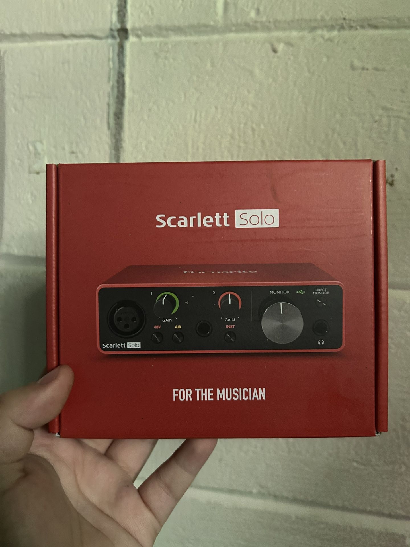 Focusrite Scarlett Solo 3rd Gen