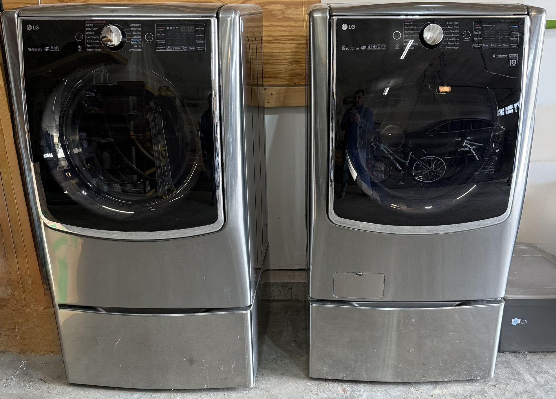 LG Front Load Washer and Dryer