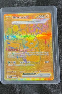 Gold pikachu