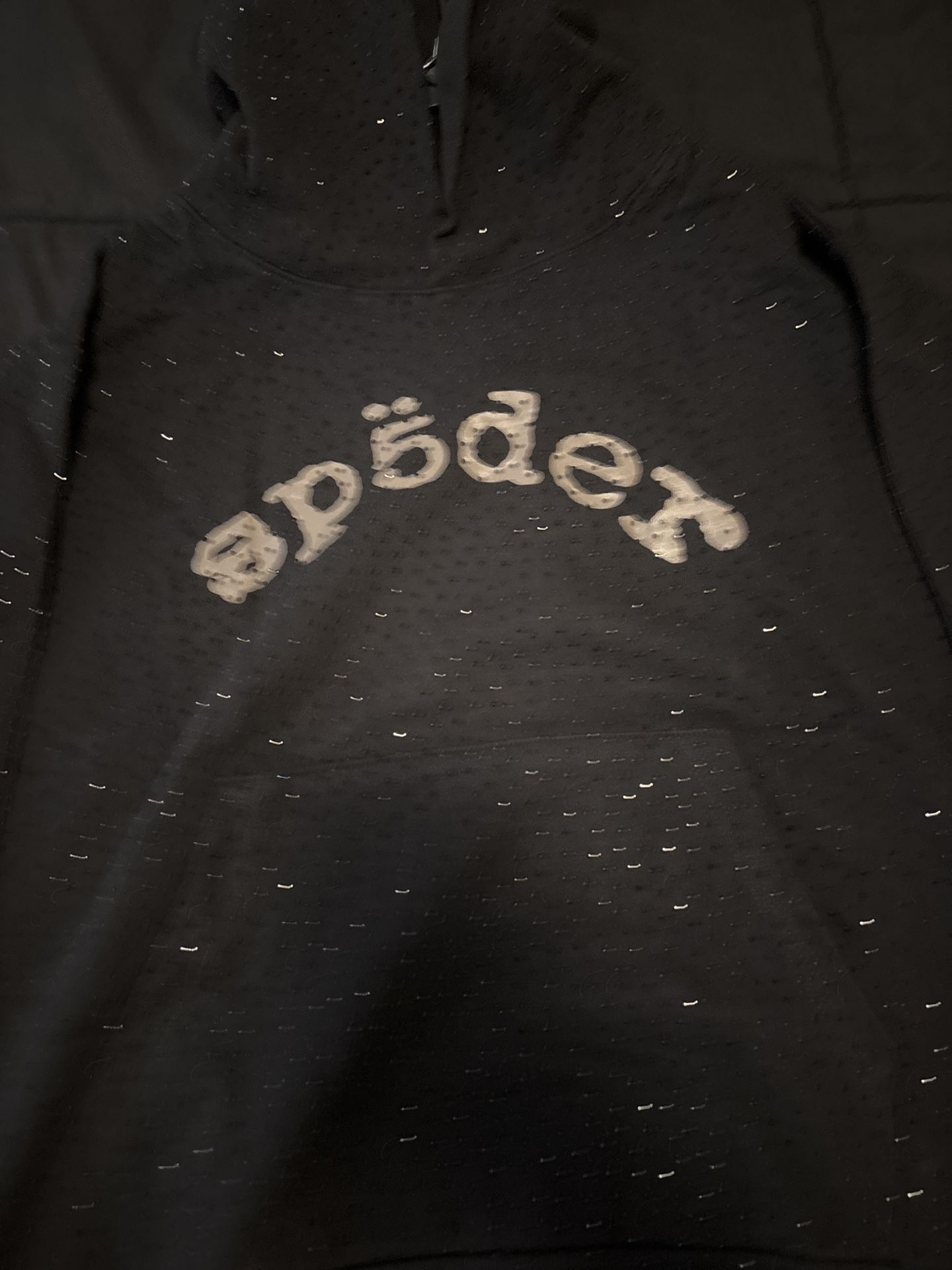 sp5der hoodie VVS black