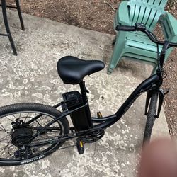 CFWS 26" Electric Bike for Adults 350W 10.4AH Powerful Motor E Bike with 3 Riding Modes

