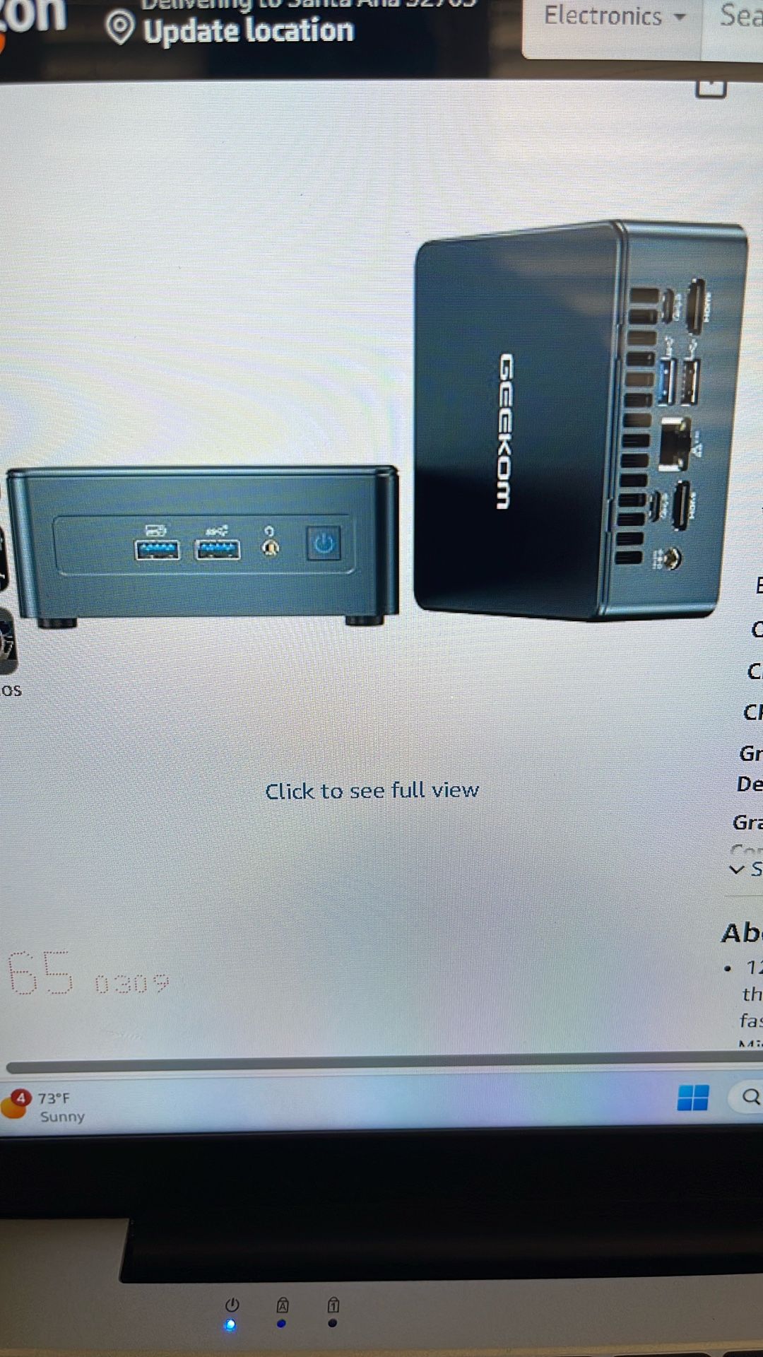 Geekom Mini PC IT 12