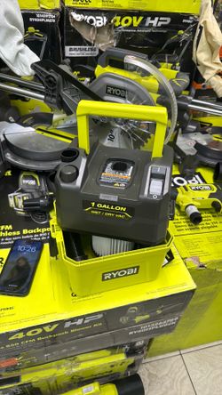 Ryobi 18v 1 gallon vacuum