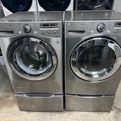 ❤️⛩️LG washer and dryer electric steam nice set❤️⛩️