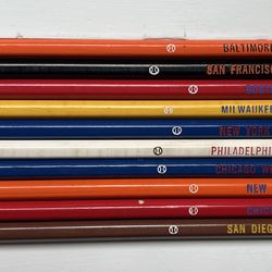 Vintage MLB Pencils