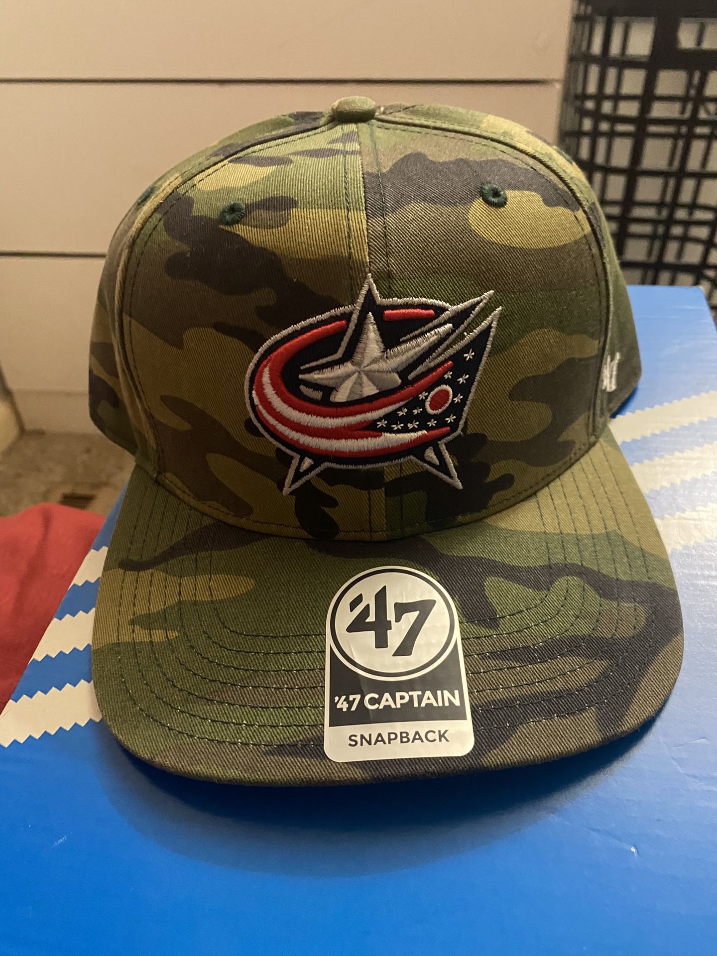 Camo Columbus Clippers Snap Back