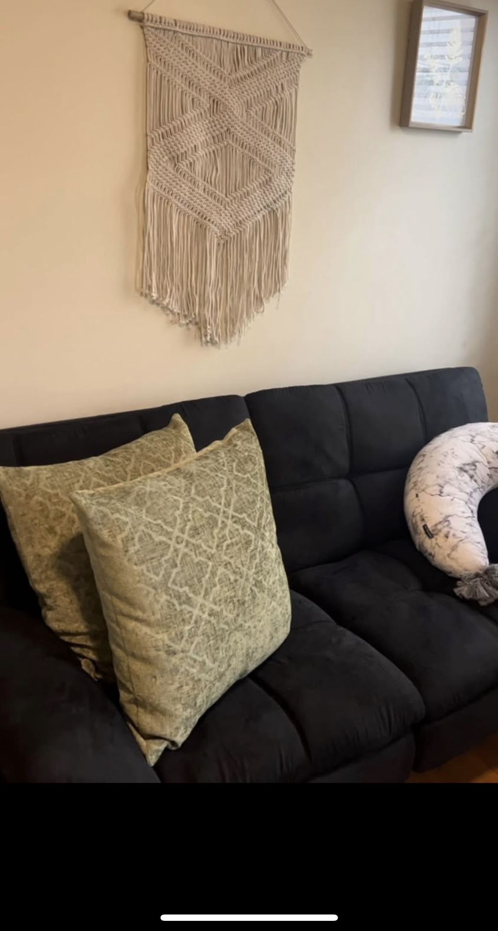 Black Futon Sofa Bed
