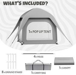 NEW pop up tent playpen playard FREE DELIVERY nuevo corralito plegable 