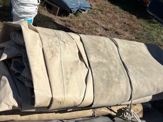 Heavy duty tarp cover (it was Pool Cover)