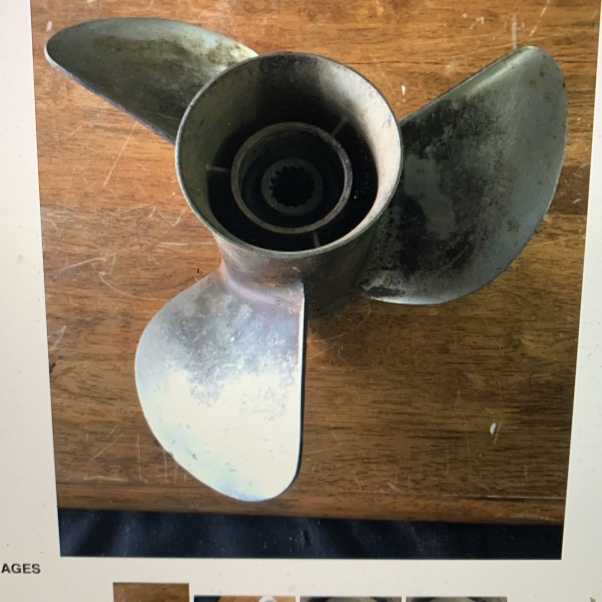 Yamaha Prop 13 X 17 SS K2