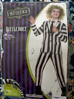BEETLE JUICE HALLOWEEN COSTUME