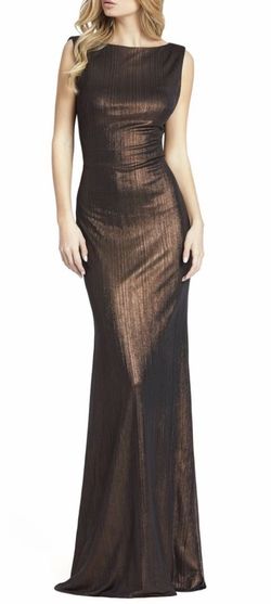 Brown Metallic Gown