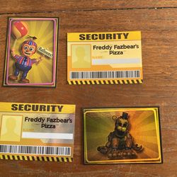 Lot Of 2016 Five nights At Freddy’s Cards