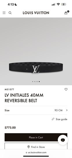 Louis Vuitton Reversible Belt Size 44 With Receipt And Packaging for Sale  in Philadelphia, PA - OfferUp