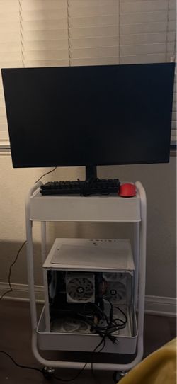 Custom White PC Tower with Fans