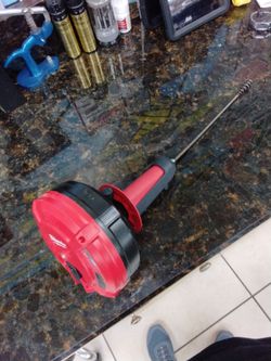 Milwaukee Cordless Drain Snake Auger