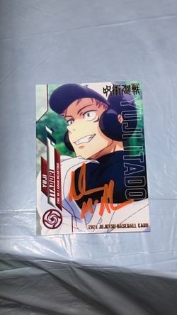 2021 YUKI ITADORI JJK BASEBALL CARD