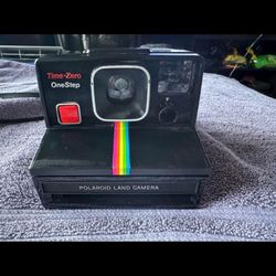 Polaroid One Step SX-70 Black Vintage camera