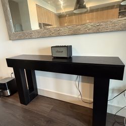 Black Console Table 