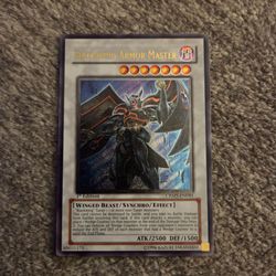 Yugioh blackwing armor master 1st Edition ultimate foil shift