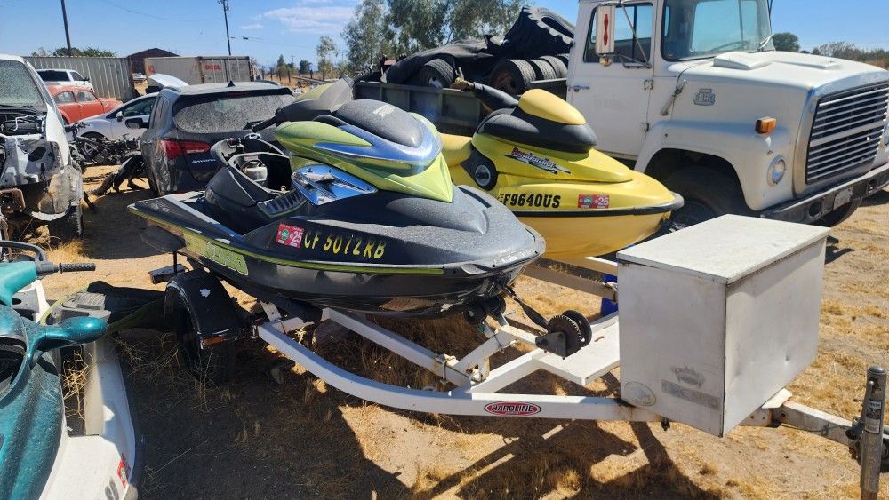 2 Seadoos And Trailer 