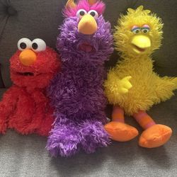 Sesame Street Plushies 