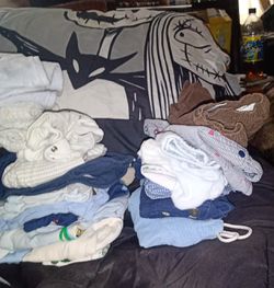 lot of 0-3 month boys clothes