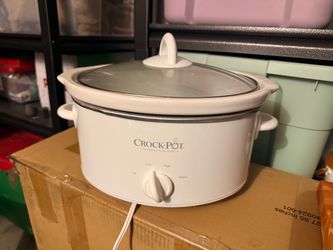 Crock-Pot Slow Cooker with Glass Lid