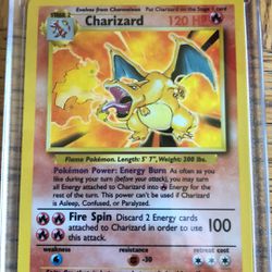 Charizard Unlimited | Base set 4/102 | 1999 Holo Pokemon - MINT / PSA 9 Ready‼️