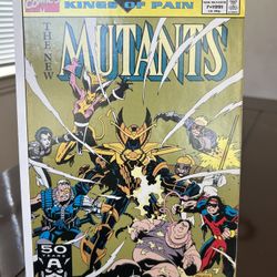 Marvel Comics Annual Kings Of Pain The New Mutants