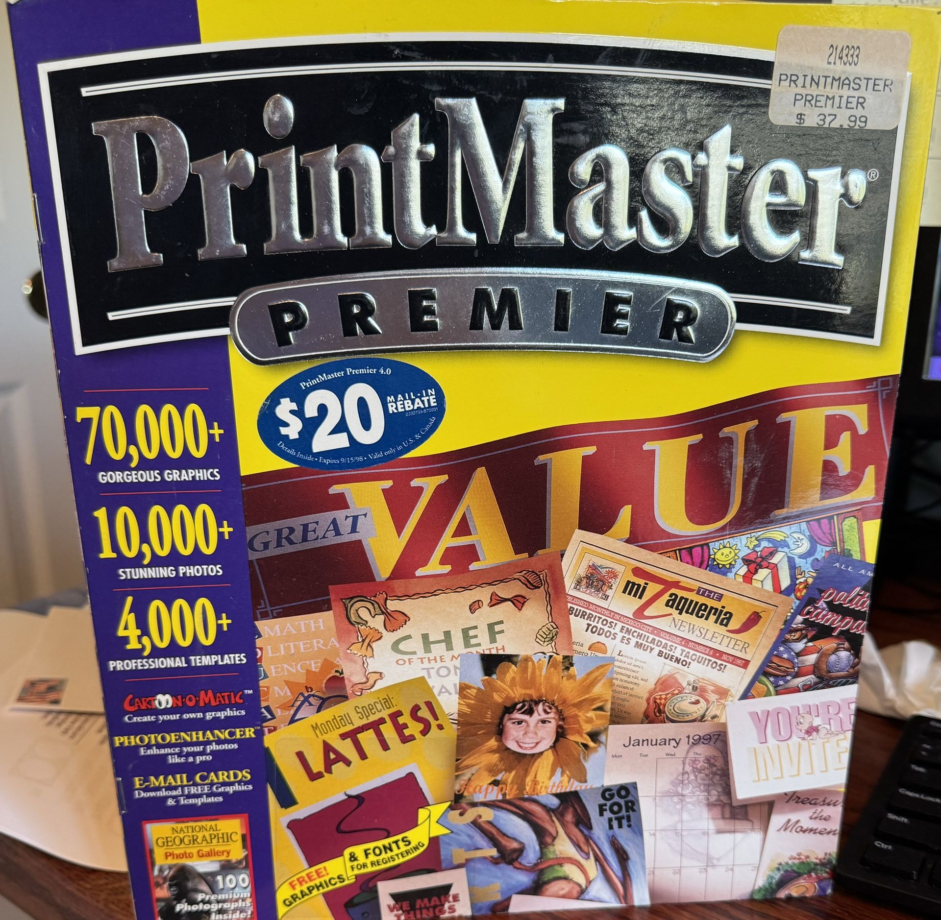 Print Master Premier CD Graphics Collection