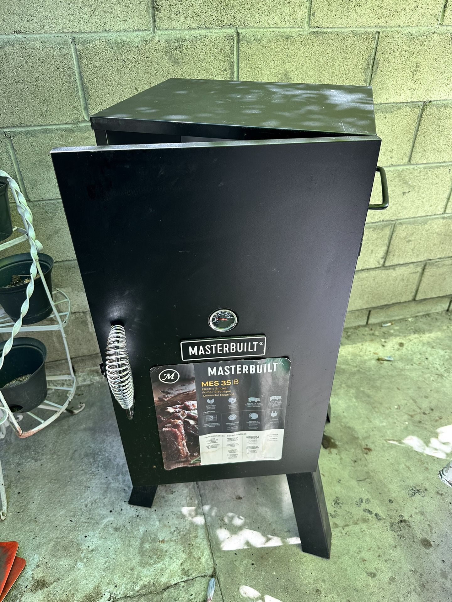 Mes 35b top electric smoker