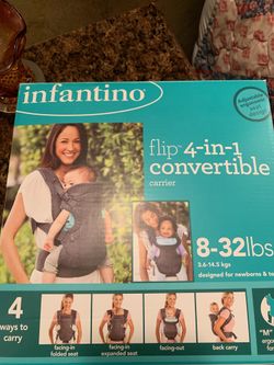 Convertible baby carrier