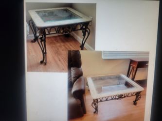 Coffee table and corner table