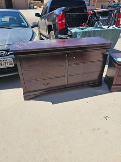 Dresser and night stand (eastside)