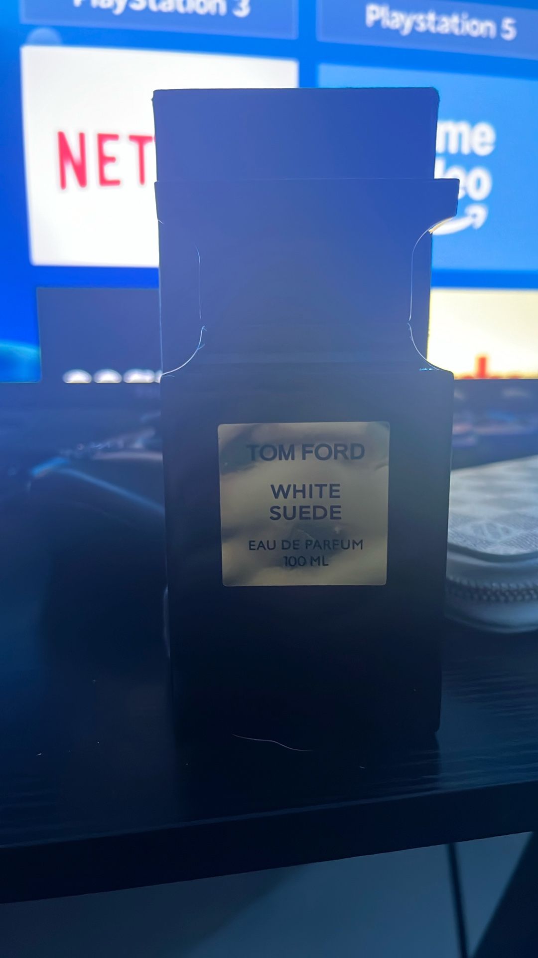 Tom Ford White Suede 