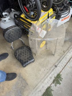 Softail Heritage Visor And Quick Release Seat 