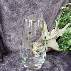 Southern Living At Home Clear Glass Vase 