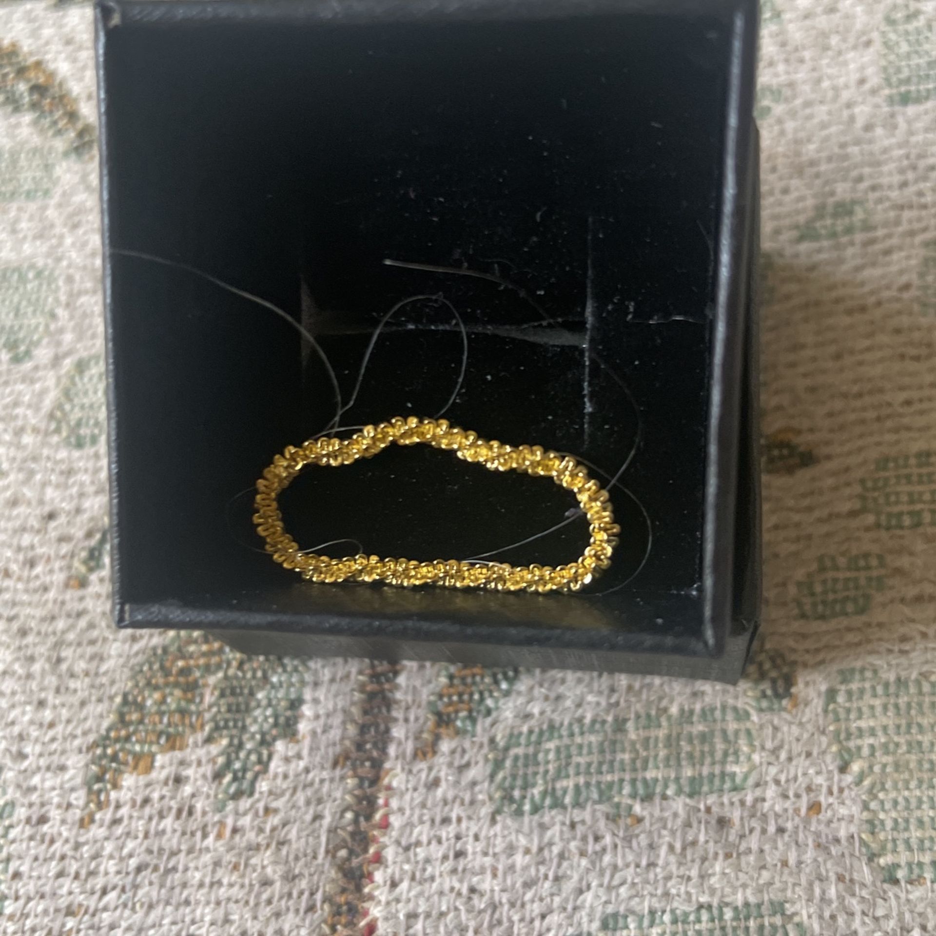 Gold Chain Ring