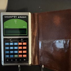 Unisonic 21 Deluxe Picket Blackjack/Calculator