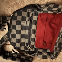 Checkered Back Pack