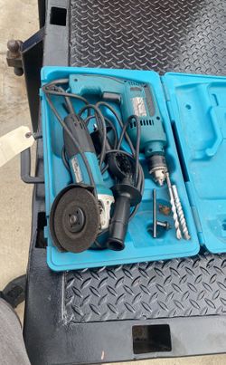 Hammer drill and buffer
