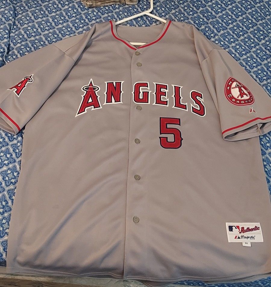 #5 Pujols Angels Majestic Jersey 3XL