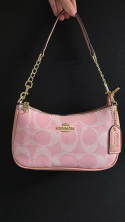 Pink coach purse