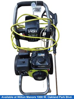 Ryobi Ry802925vnm Green Gas Pressure Washer