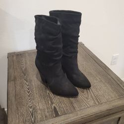 Black WMS boots