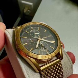 Gold Michael Kors Watch