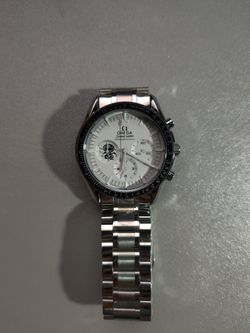 White and Black Snoopy Chronograph Watch
